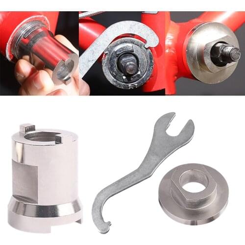 Bike Headset Bottom Bracket BB Remover Removal Tool Lock Ring Spanner Wrench Mountain Road Bicycle Electric Bike Supplies