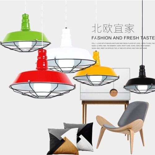 Vintage Pendant Lights Loft Lamp Avize Nordic Hanglamp Restaurant Kitchen Light Suspension Luminaire Home Industrial Lighting