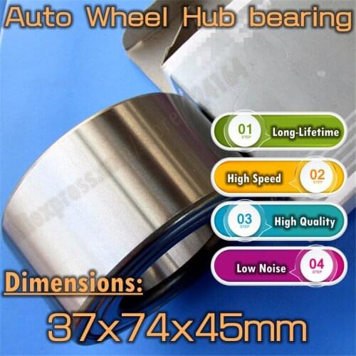 Long-Lifetime High speed Car Bearing Auto Wheel Hub bearing DAC37740045 Free Shipping 37*74*45 37x74x45 mm High Quality