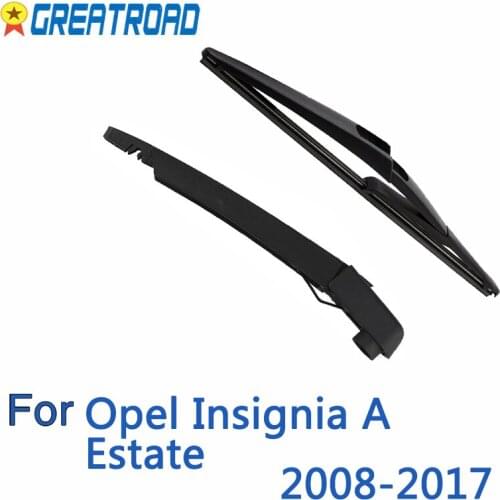 12" Rear Wiper Blade and Arm for Opel Insignia UM Estate 2008-2017 2009 2010 2012 2013 2014 back windshield windscreen wiper