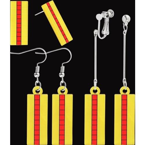 2021 Trend Tokyo Revengers Kisaki Tetta Earrings Women Men Acrylic Pendant Cosplay Props Accessory Jewelry Friends Gift