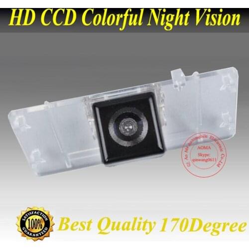 Free Shipping 1/4-inch color CCD night vision car backup rear view camera for JAC TONGYUE