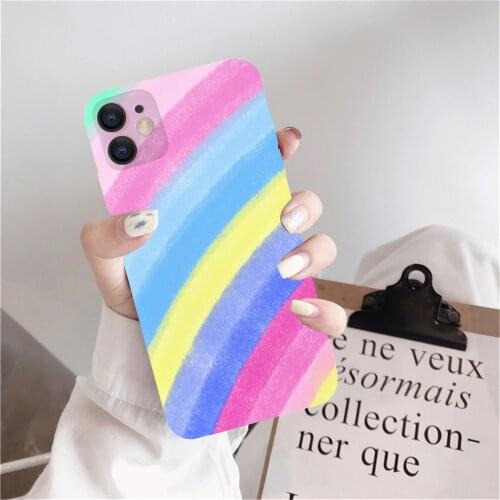 Case For Oppo Realme C3 C20 C21 8 Pro Watercolor Colorful Painted Luxury Fashion Soft TPU Silicone High Protect Back Phone Cover