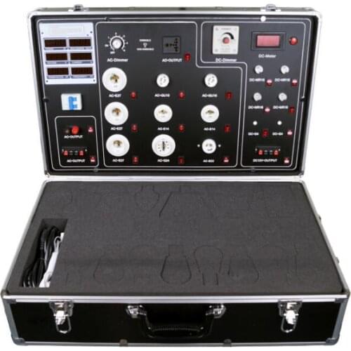 LED demo case,The high-end LED digital display test box,LED lighting demo box 640-8P