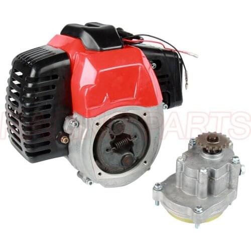 Motorcycle Parts 49cc Engine With Gearbox For 2 Stroke Mini Dirt Bike Pocket Atv Good Quality