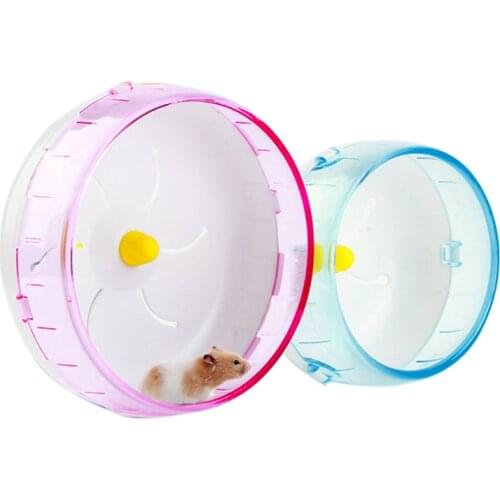 3 Size Hamster Running Disc Toy Silent Rotatory Jogging Wheel Pet Sports Wheel Toys 2 Colors New