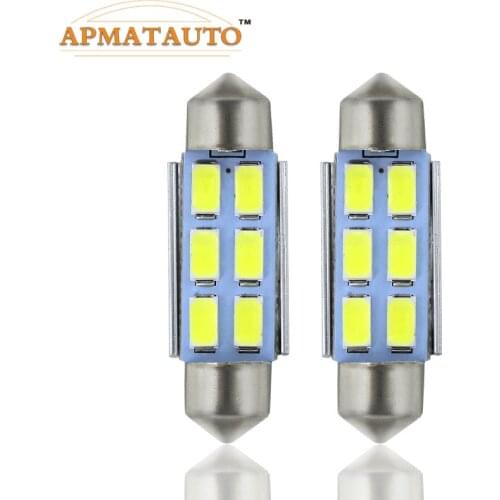 For Mercedes EW211 -Class E320 E350 E550 E55 W164 ML350 ML Licese/Number Plate Light Bulb Canbus C5W Error Free 39mm