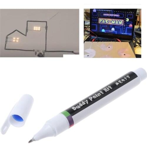 Conductive Ink Pen Electronic Circuit Draw Instantly Magical Pen Circuit DIY Maker Student Kids Education