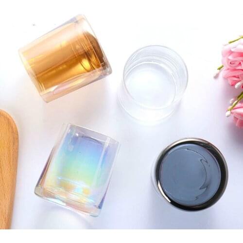 European Creative Colorful Whiskey Glass Ins Bar Craft Beer Glass Spirit Glass Foreign Wine Glass Glassware Beer Glass