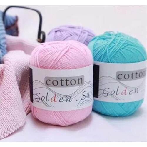 100% Cashmere Cotton yarn for Knitting Crochet Hand Wool Cotton Yarn Lot for Weaving Baby Yarn for Hand Knitting Supplies