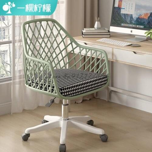 Computer Chair Home Comfortable Desk Chair Bedroom College Student Dormitory Study Chair Backrest Stool Office Chair Study Room