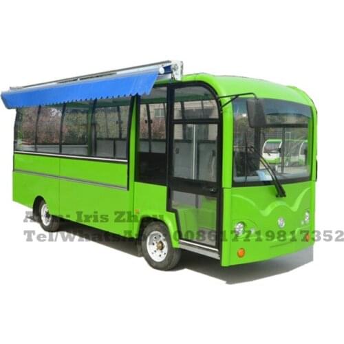 Hot sale new design electric mobile food truck food trailer cart with customized inside food truck for sale