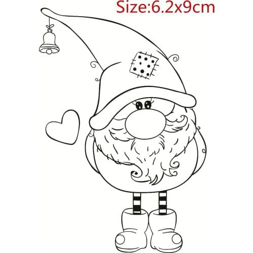 Santa Claus Metal Cutting Dies And Stamps Dies For Scrapbooking Album Embossing New Dies For