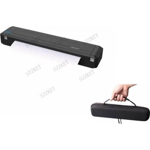 Mini Bluetooth Portable Printer A4 Printer Thermal Transfer Suitable for Student Home Business Document Test Paper Printing