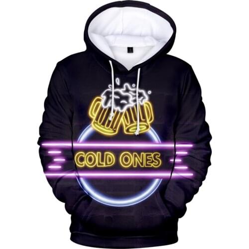 Cold Ones 3D Fashion Fall Winer suit Hoodies Sportswear Hooded Youthful Vitality Women/Men The hooded warm s Peculiar All-match