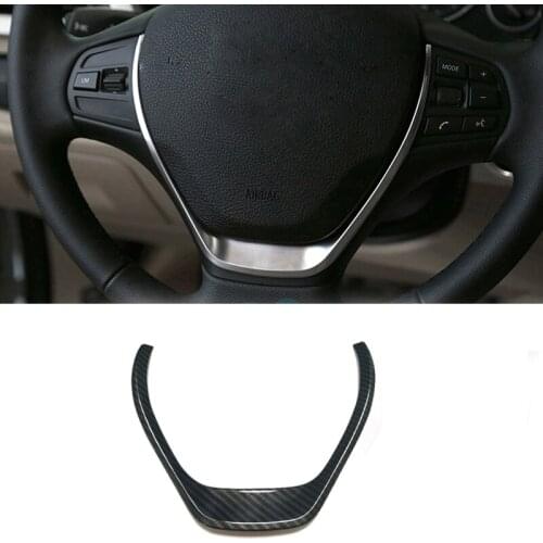 Steering Wheel Cover Trim for BMW 3 Series F30 316I 318D 320D for BMW 1 Series F20 114I 116I 118I 2013 Car Decoration