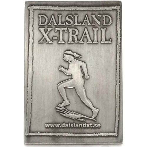 Custom Running Medal Most Popular Rectangular Electroplated Gold & Silver Sports Medal