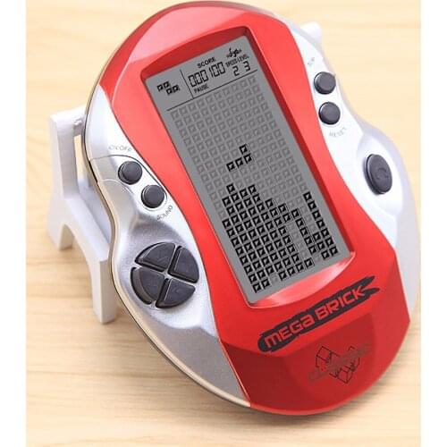 Built-in 26 Games Handheld Video Game Console 3in LCD Mini Portable Brick Game Player