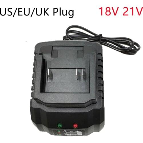 18V 21V Battery Charger EU/US Plug Power Tool Portable High Power Smart Fast Li-ion Battery Charger for Makita Replacement