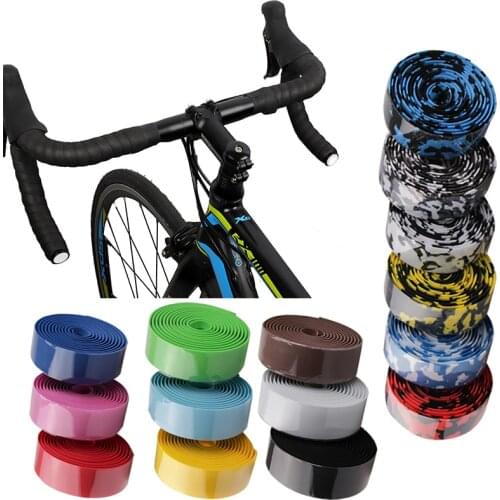 1Pair Bicycle Handlebar Strap MTB Road Bike Handle Tape Non-Slip Sponge Belt Tape Handbar Protection Cover Cycling Accessories