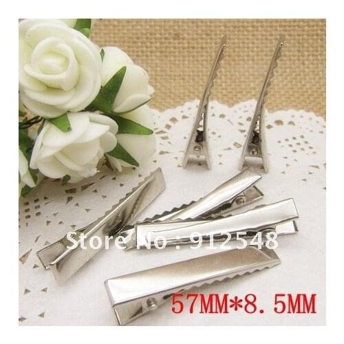 1622016 , 50pcs / lot 57mm Wholesale Fashion Clip , garment accessories accessories handmade DIY materials