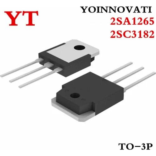 2SA1265 2SC3182 (5 PCS 2SA1265+5 PCS 2SC3182) TO-3P IC best quality