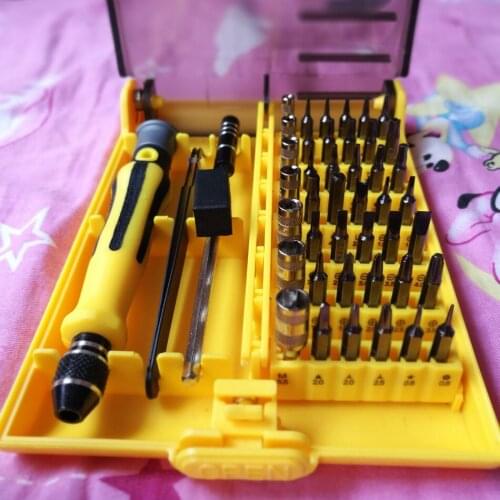 45 In 1 Precision Screwdriver Set Kit Screwdrivers Hand Magnetic Tool Watch Mobile Phone Car Circuit Board Repair Tools