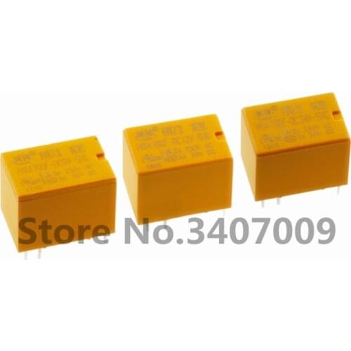 5PCS HK4100f-DC9V-SHG Relay hk4100F-DC9V HK4100F 9/12/24V DIP6 3A 250V AC/ 3A 30V DC