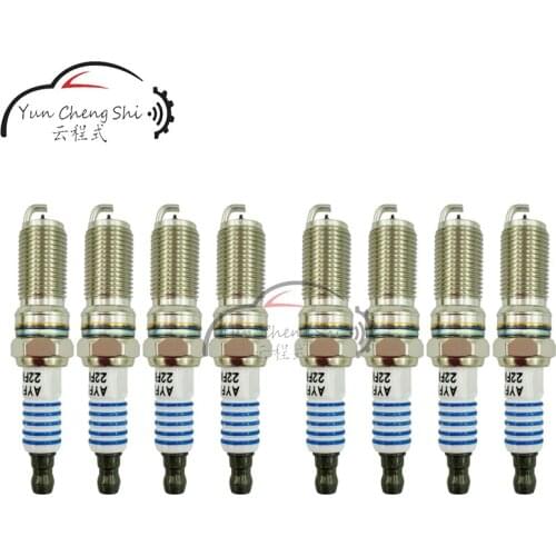 8pcs/lot New AYFS Ignition Plug 22FM SP 411 Spark Plugs For Ford Edge Fusion Mazda AYFS22FM SP-411 SP411