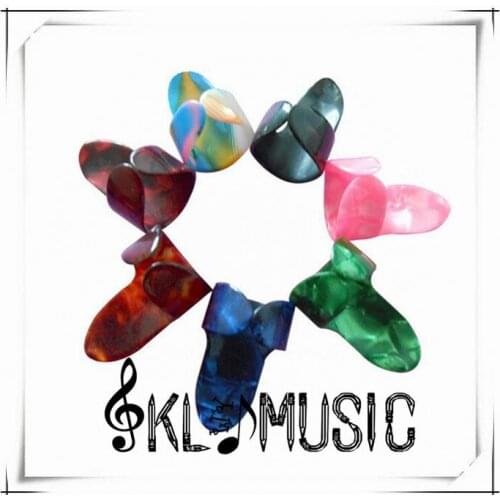 Assorted Pearl Celluloid Guitar Picks Finger Nail Plectrum