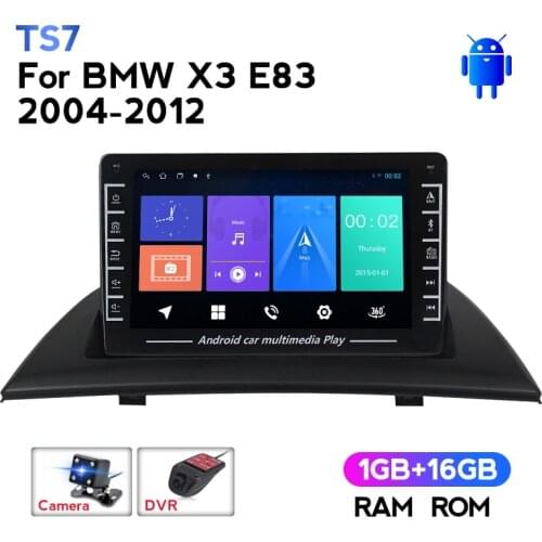 1280x720 HD IPS Android Car Radio Multimedia Video Player Navigation GPS No 2 Din DVD for BMW X3 E83 2004 - 2012 BT WIFI