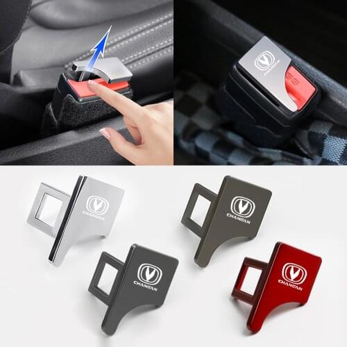 Car Styling for Changan CS55 CS75 CS35 CS95 Accessories Hidden Car Safety Seat Belt Buckle Clip 1PCS