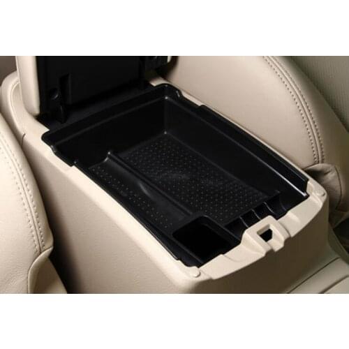 Black! Central Storage Pallet Armrest Container Box For nissan X-trail T32 2014 2015 / for Rogue 2014 2015