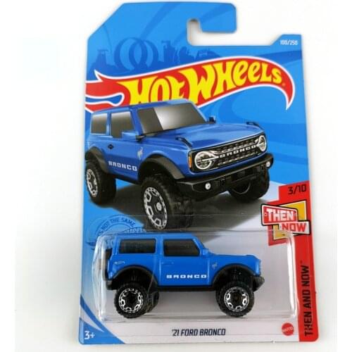 Hot Wheels 1:64 21 FORD BRONCO Edition Metal Diecast Model Cars Kids Toys Gift