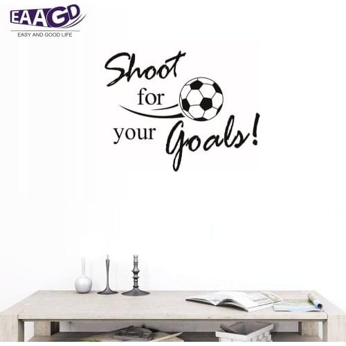 Football Wall Stickers Bedroom Living Kids Rooms Decor DIY Sticker Decor Decorative Removable Wallpaper