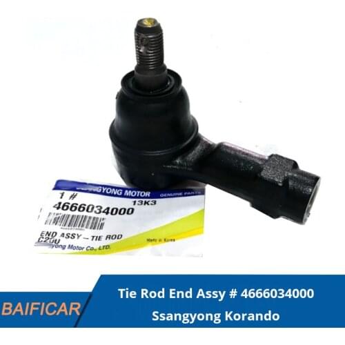 Baificar Brand New Genuine Tie Rod End Assy # 4666034000 For Ssangyong Korando