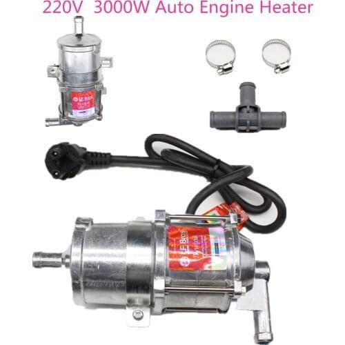 220V 3000W Car Engine Coolant Heater Preheater Not Webasto Eberspacher Motor Heating Preheating Air Parking Heater