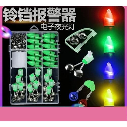 Fishing Bell Alarm with led lamp for all day fishing including night