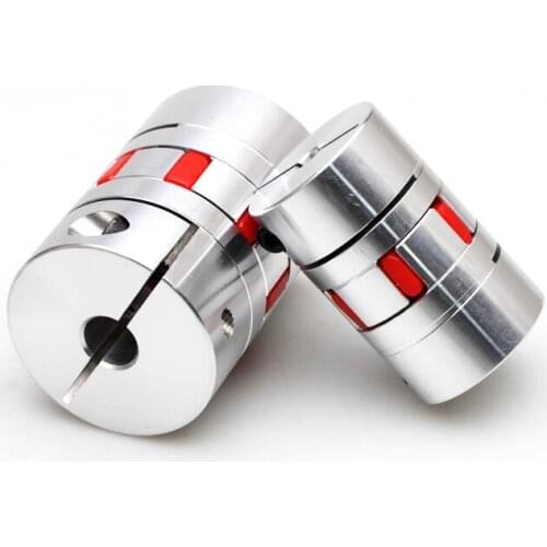 D25L30 Coupler Aluminium Plum Flexible Shaft Coupling Motor Connector CNC parts 5/6/6.35/8/10/12mm
