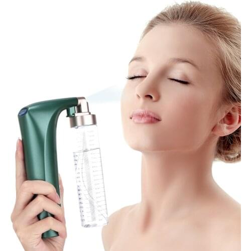 High Pressure Nano Spray Face Sreamer 105ML Spot Cleaner Nano Facial Water Oxygen Injection Instrument Airbrush Skin Care Tools