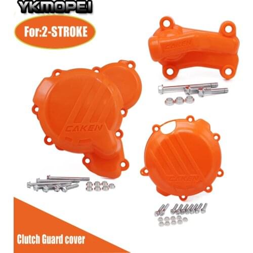 Clutch Guard Water Pump Cover Ignition Protector For SX XC XCW XC-W TPI Six Days For Husqvarn TE TC TX 250 300 250i 300i