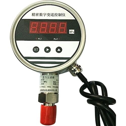 Factory wholesale LCD display intelligent digital pressure gauge manomete with signal output Accuracy 1% 0.5% 0.05% PRSGE