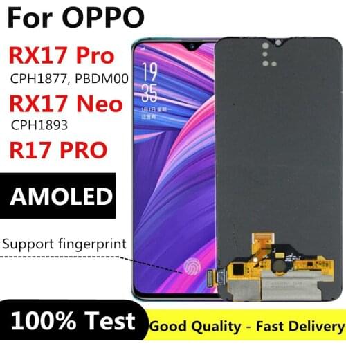 For OPPO RX17 R17 PRO LCD Display Screen Touch Panel Screen Digitizer For OPPO RX17 Neo LCD