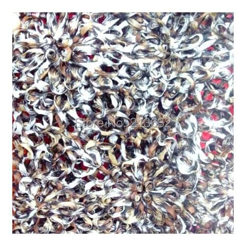 2017 Free shipping leopard print lace fabric wholesale high quality African lace fabrics 6 color for wedding and clothing sewing