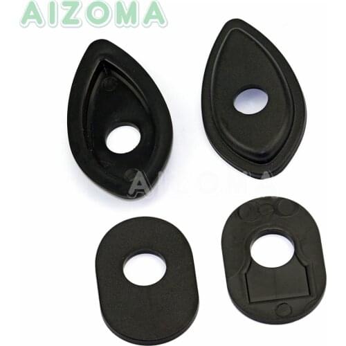 4x Front & Rear Turn Signal Light Adapter Indicator Spacer Refit Adaptor for Honda Rebel 300 500 CBR600RR CBR1100RR NC700 NC750