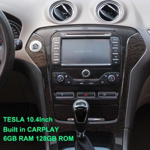 Android Multimedia For Ford Mondeo Fusion MK4 2011 2012 2013 Car GPS Navigaiton 128GB Tesla Screen Radio Recorder Video Player
