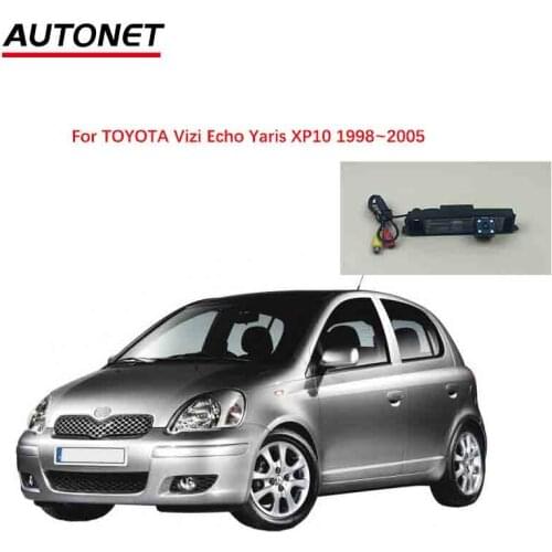 Autonet CVBS Rear view camera For TOYOTA Vizi Echo Yaris XP10 1998~2005 AHD night view rear camera/license plate camera