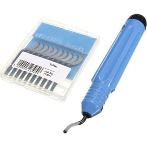 DIY Edge Cutter NB1100 Deburring Handle BS1010 Burr Remover Scraper Trimming Knife for Copper Tube Reamer Tool Parts