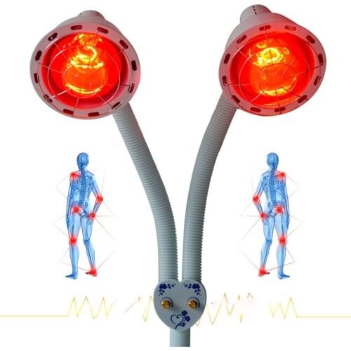 E27 Bulbs LED Light Infrared Therapy Lamp Bulb 275W Heating Physiotherapy Lamp Beauty Full Body Back Knee Pain Relief Lighting