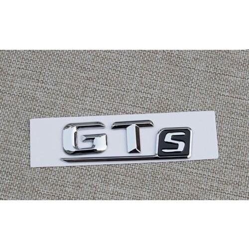 Chrome Letters GTs Trunk Lids Badge Emblem Emblems for GT S